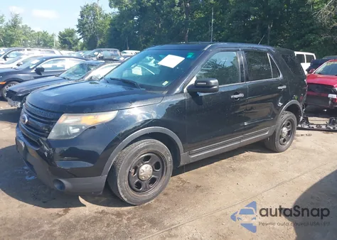 2015 Ford Police Interceptor Police Interceptor из США, поврежденный, VIN 1FM5K8AR4FGA72746